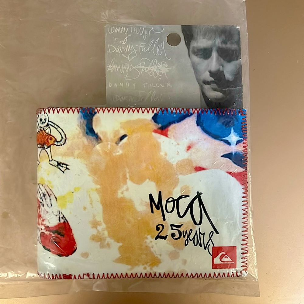 MOCA Museum 25th  Anniversary Wallet #377/500 Limited Edition Quicksilver NEW